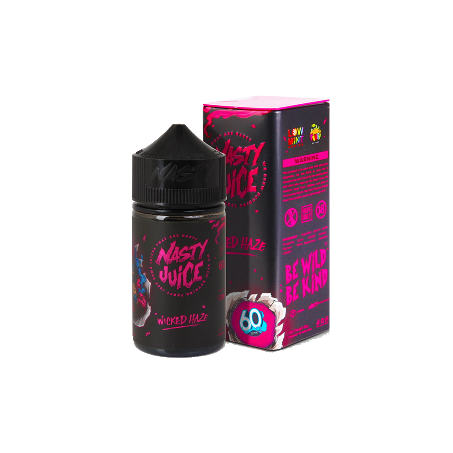 Nasty Juice Vape Juice 0mg 60ml Wicked Haze