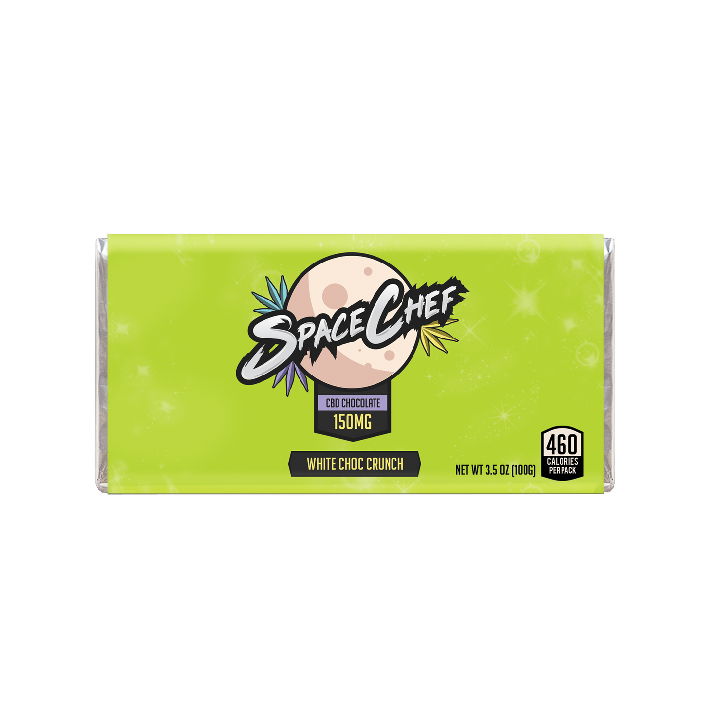 Space Chef CBD White choc crunch - 150mg