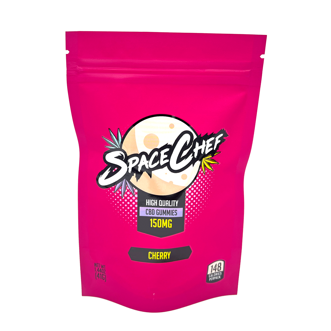 Space Chef CBD Gummies - 150mg - Cherry