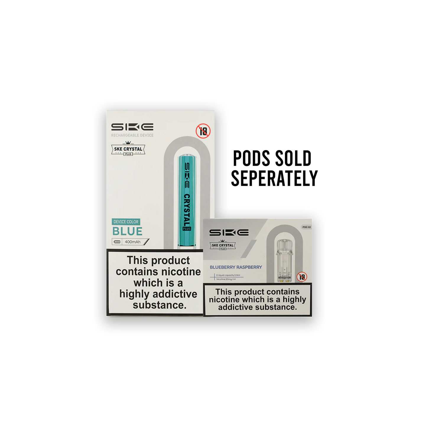SKE Crystal Plus Pod Kit