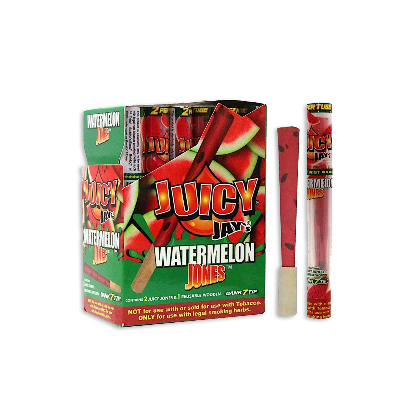 Juicy Jays Jones Flavoured Pre-Rolled Cones - Watermelon
