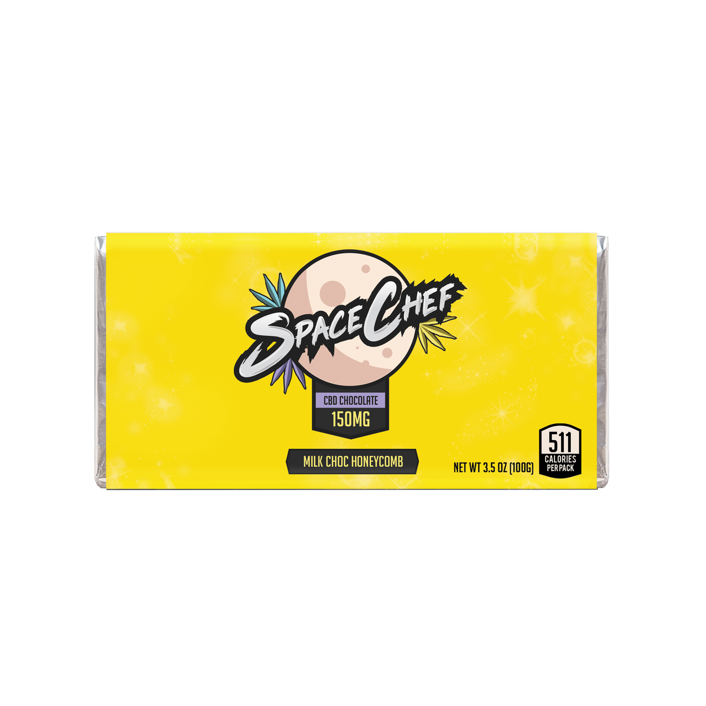 Space Chef CBD Milk Honeycomb - 150mg