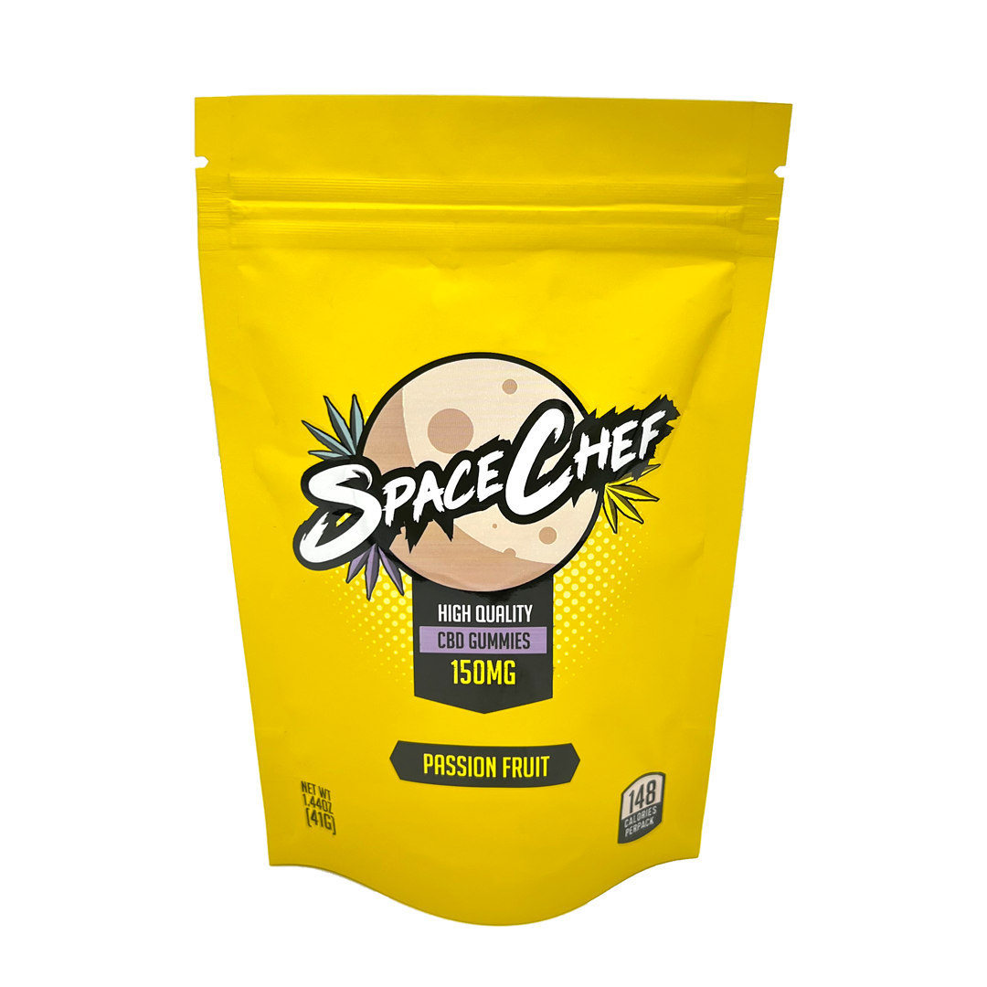 Space Chef CBD Gummies - 150mg - Passionfruit